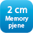 <p><strong>2 cm memorijske pjene</strong> koja se nježno prilagođava obliku i temperaturi Va&scaron;eg tijela.</p>