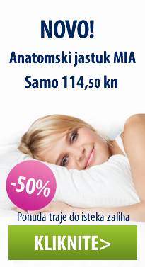 Anatomski jastuk Mia na -50% popusta