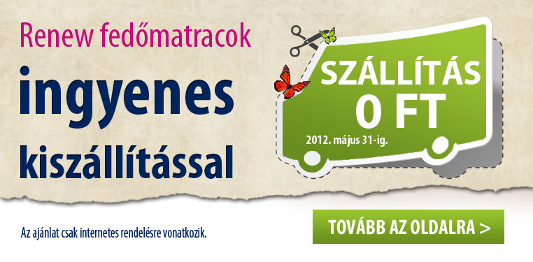 Renew ingyenes kiszállítás