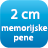 <p>Sloj od 2 cm memorijske pene nežno se prilagođava obliku i temperaturi Va&scaron;eg tela.</p>