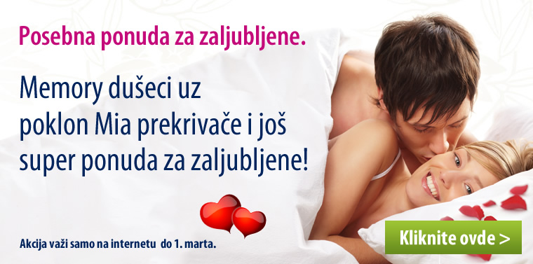 Dormeo ponuda za zaljubljene
