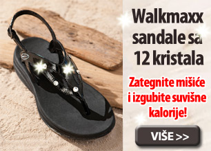 Walkmaxx sandale sa kristalima